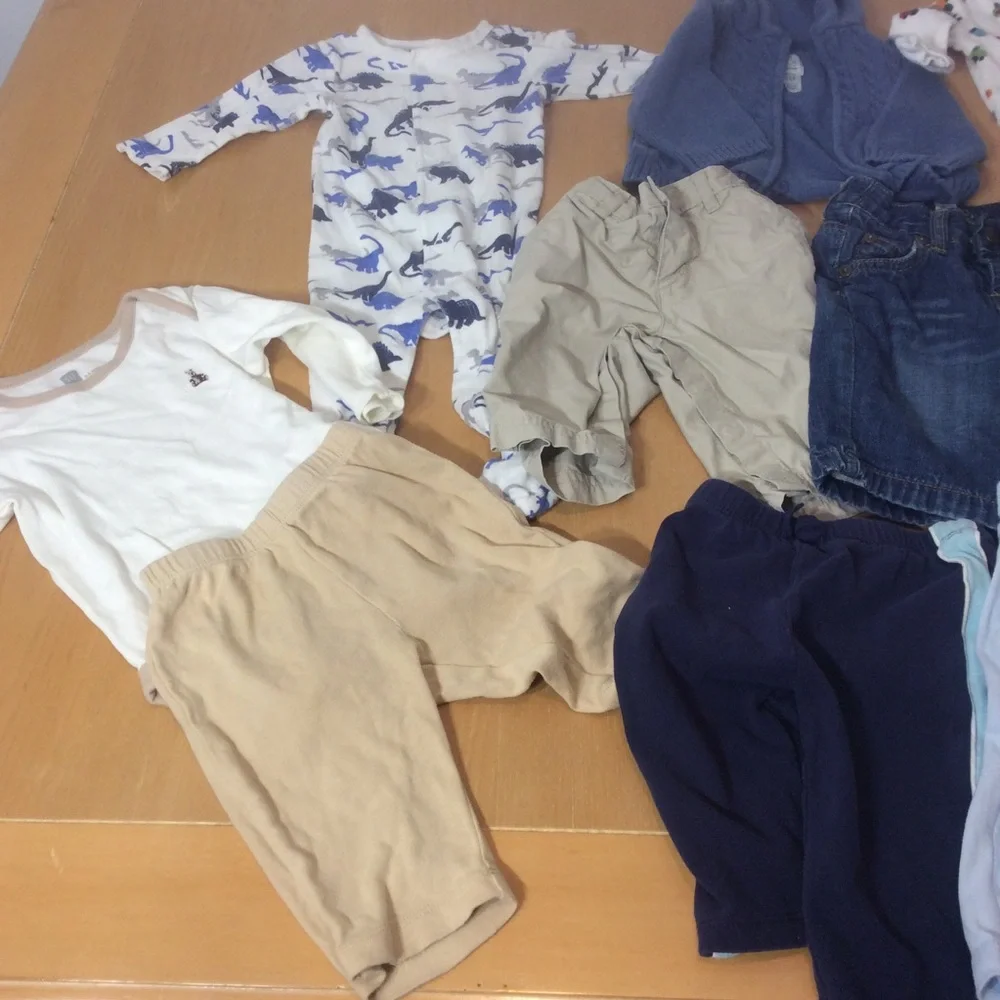 Gap Baby boy sets cotton 10 pieces in set pants, long sleeve,